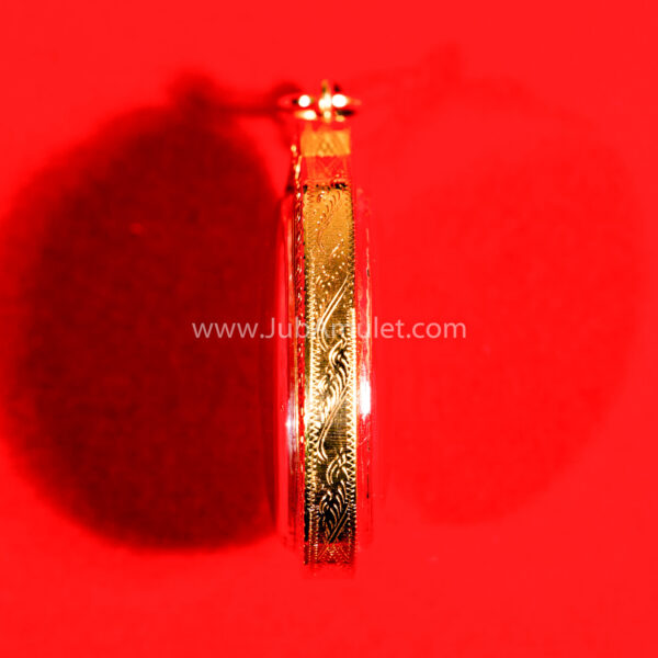 หลวงปู่โต๊ะ เหรียญรุ่นเยือนอินเดีย ปี 2519 เนื้อทองแดงรมดำ - Image 3