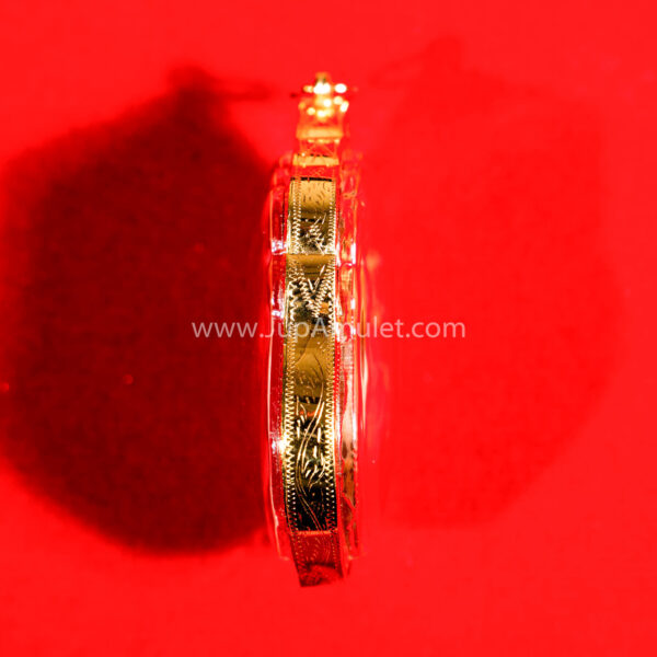 หลวงปู่โต๊ะ เหรียญรุ่นเสมารุ่นแรก เนื้อทองแดง ปี 2517 - Image 3