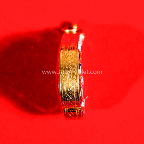 หลวงปู่โต๊ะ รุ่นผงประจำวันเกิด เนื้อใบลาน ปี 2520 - Image 3