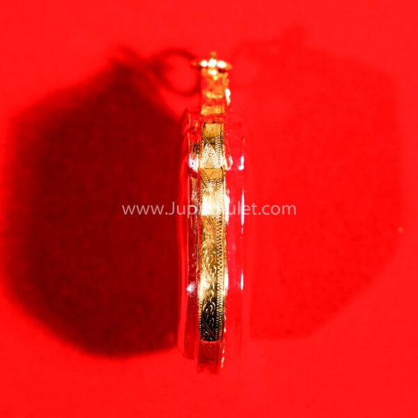 หลวงปู่โต๊ะ เหรียญรุ่นเสมาพัดยศ เนื้อทองแดง ปี 2518 - Image 3