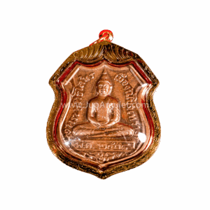 หลวงพ่อโสธร เหรียญอาร์ม รุ่น 80 ปี กรมตำรวจ ปี 2538 เนื้อทองแดง โดยเฮียจุ๊บพระเครื่อง