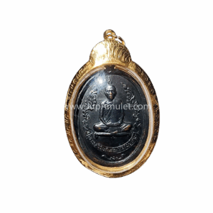 เหรียญรุ่นแรก สร้างครั้งที่ 2 ปี 2516 เนื้อทองแดงรมดำ หลวงปู่โต๊ะ วัดประดู่ฉิมพลี โดยเฮียจุ๊บพระเครื่อง