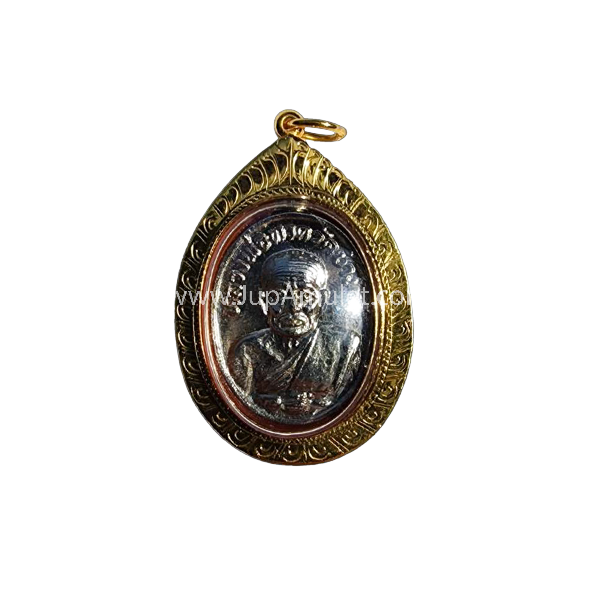 หลวงปู่ทวด รุ่นเม็ดแตง ปี2522 เนื้ออัลปาก้า ชุบนิกเกิล จากเฮียจุ๊บพระเครื่อง