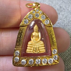 หลวงพ่อโสธร รุ่นอุดมโชค ปี2550 เนื้อทองคำ